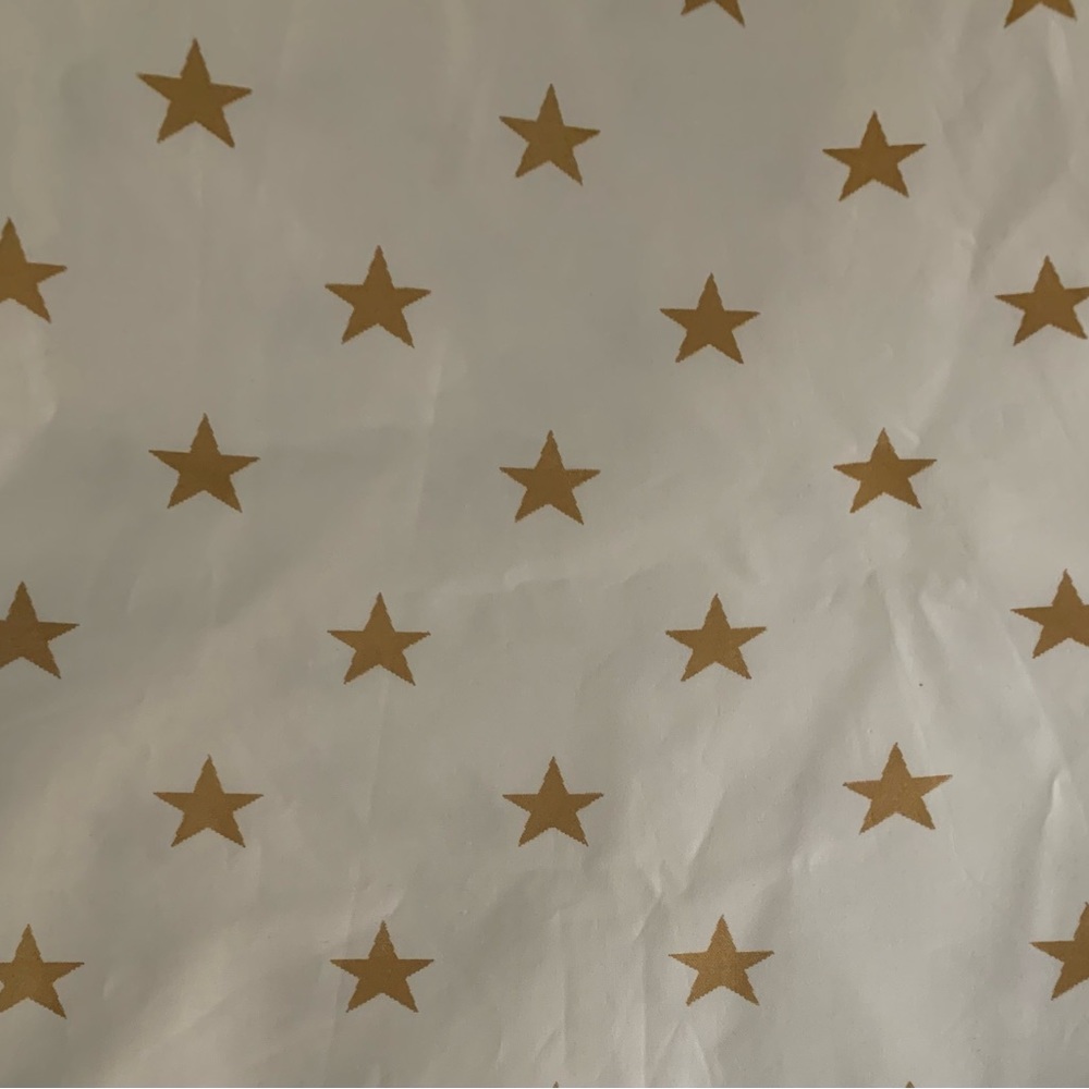 Vintage Kravet Bronze Stars fabric